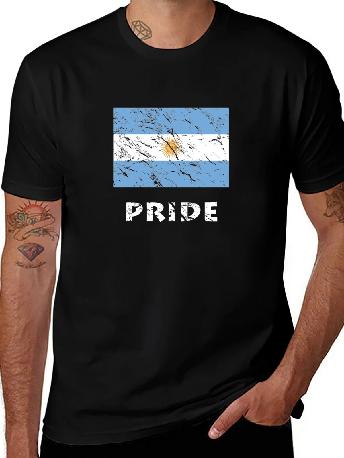 Argentina Pride Flag T-Shirt product image 1