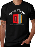 Speech Therapy T-Shirt - Where Every Word Counts product image 1