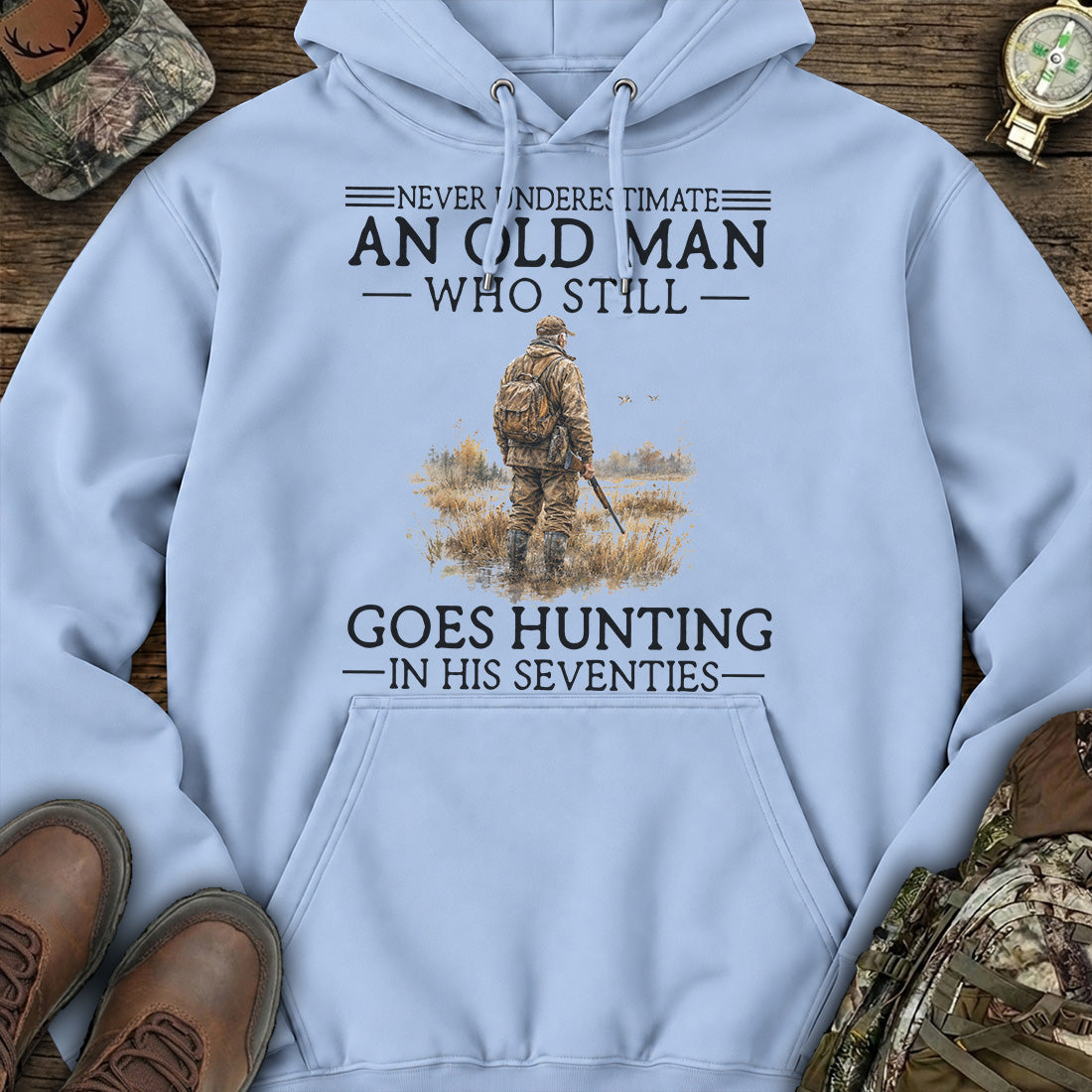 Personalized Ages & Still Hunting Hoodie product image 5