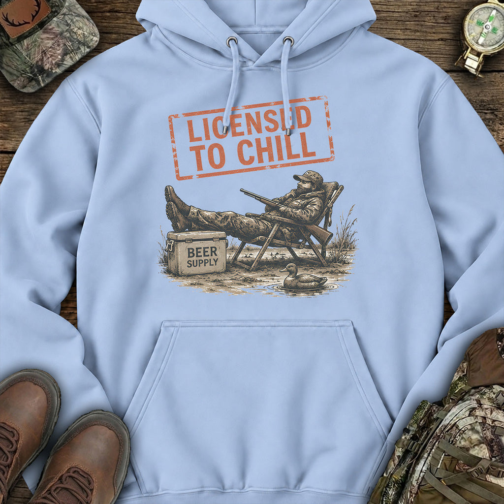 Licensed To Chill Hoodie product image 1