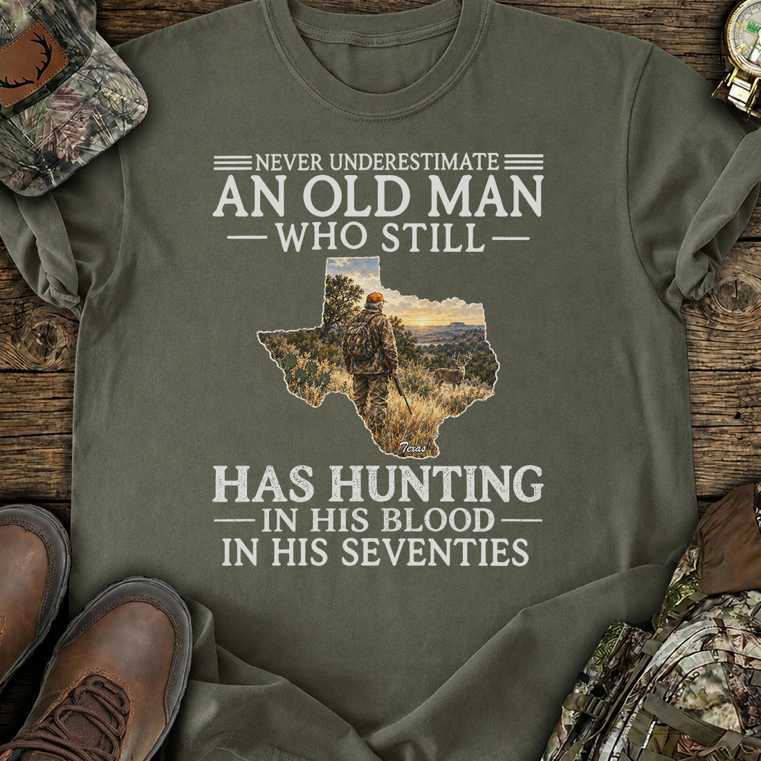 Texas Hunting Soul T-Shirt product image 4