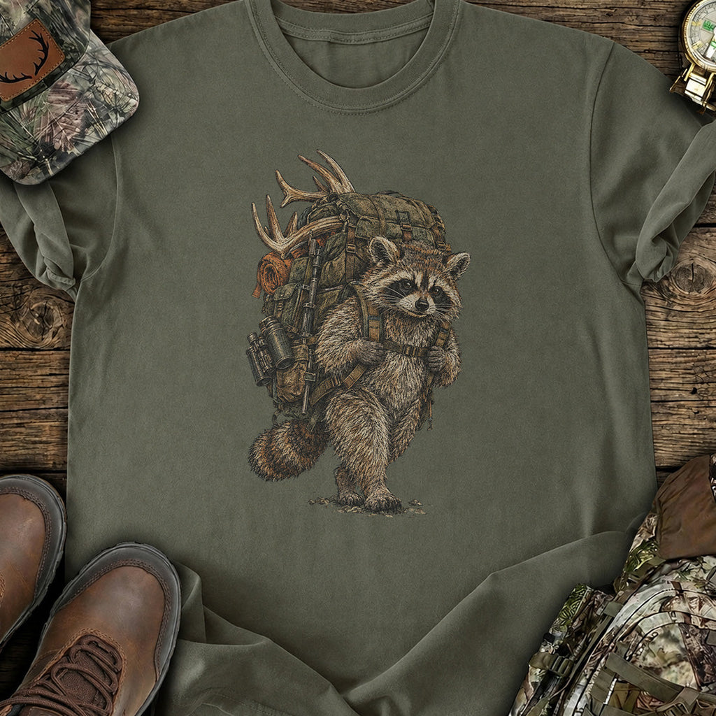 Wild Raccoon Scout T-Shirt product image 4