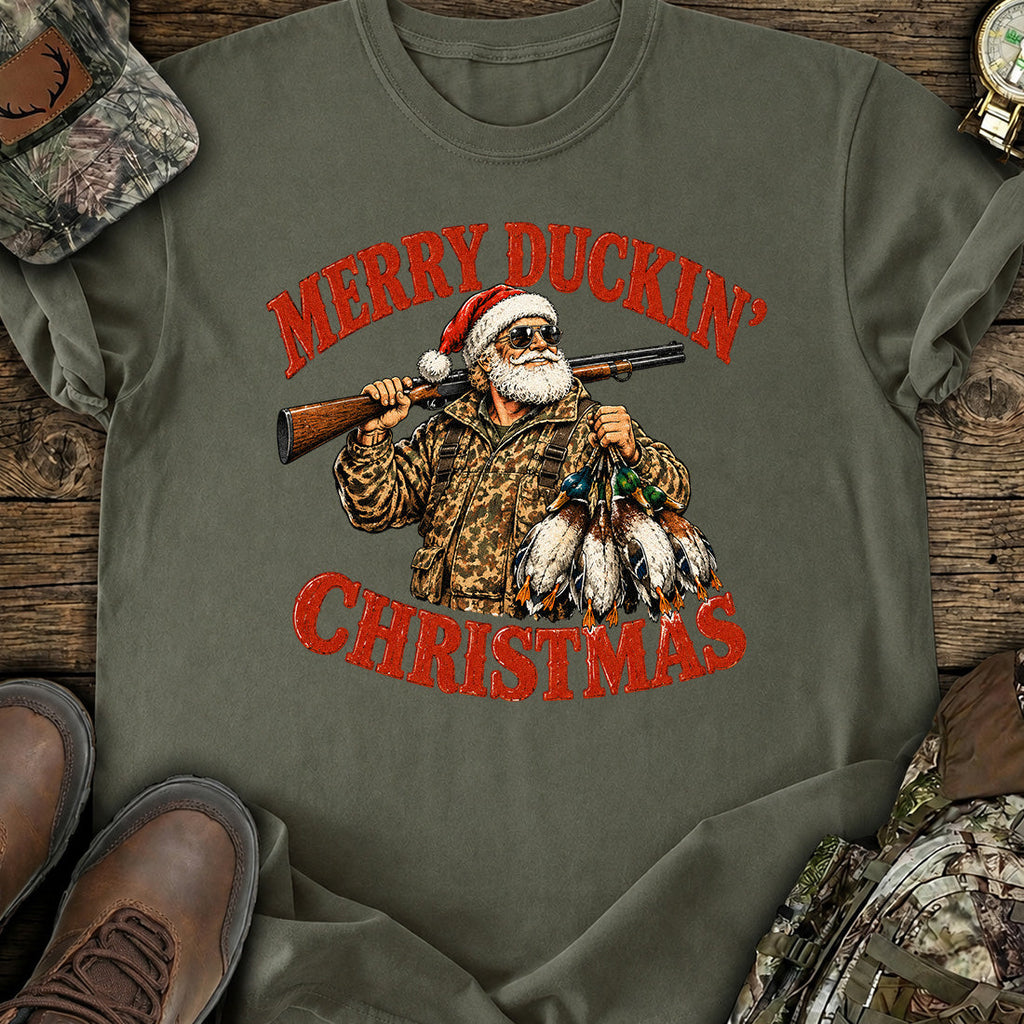 Merry Duckin' Xmas T-Shirt product image 4