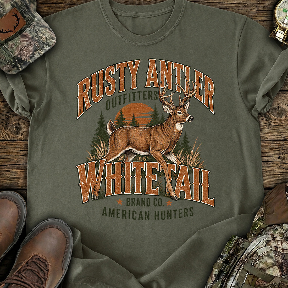 Wild Whitetail Hunt T-Shirt product image 4