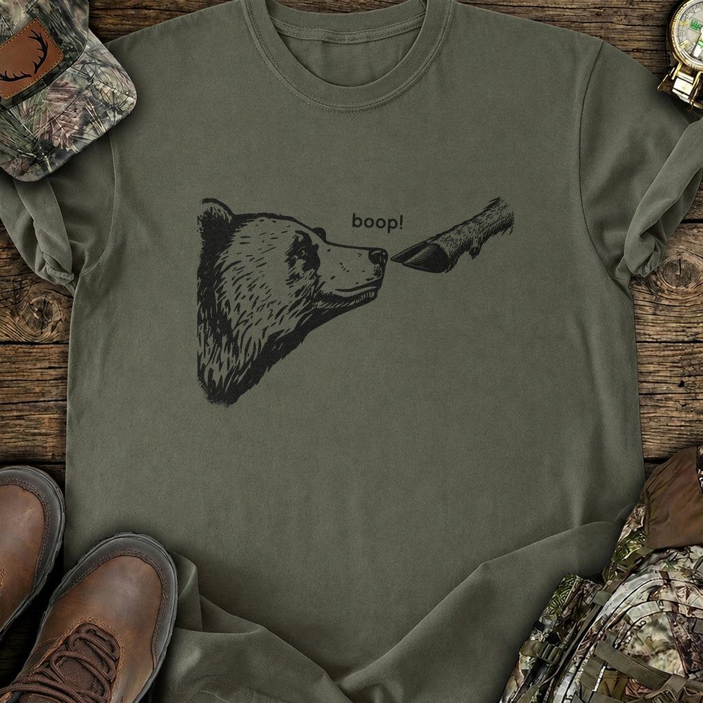 Bear Boop Humor T-Shirt product image 3