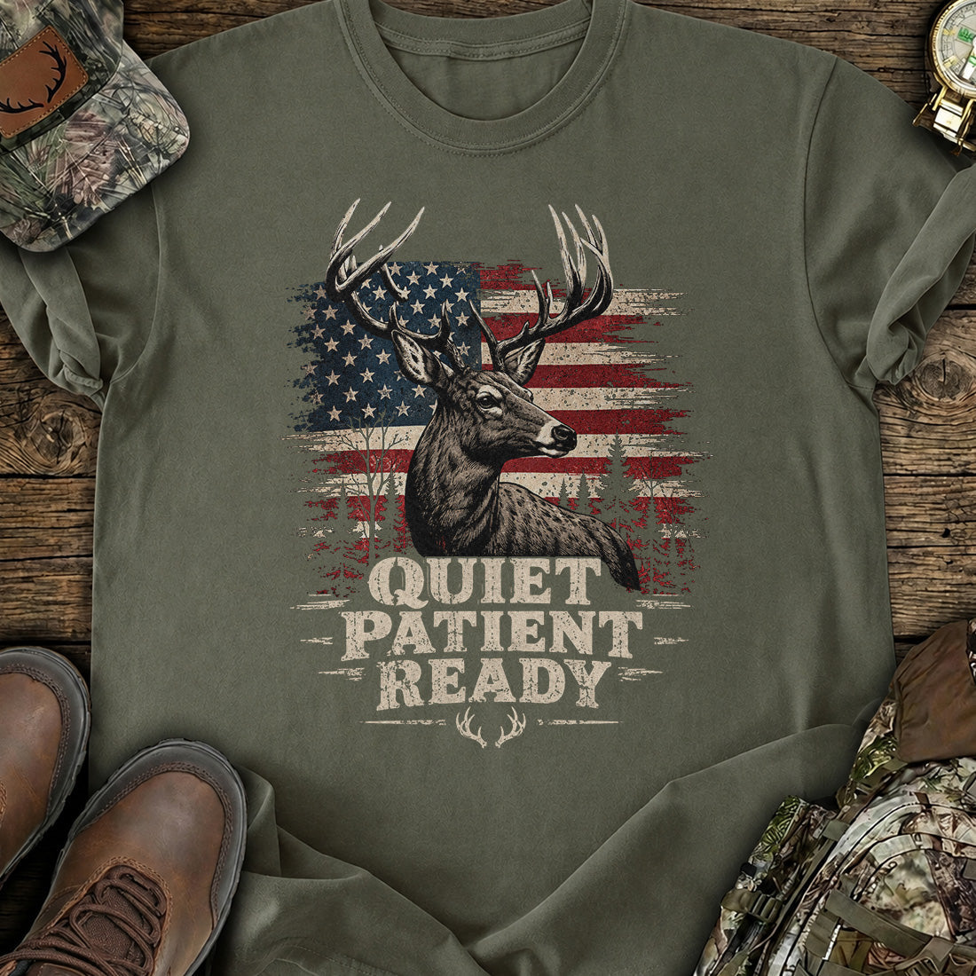 Quiet Whitetail Spirit T-Shirt product image 4