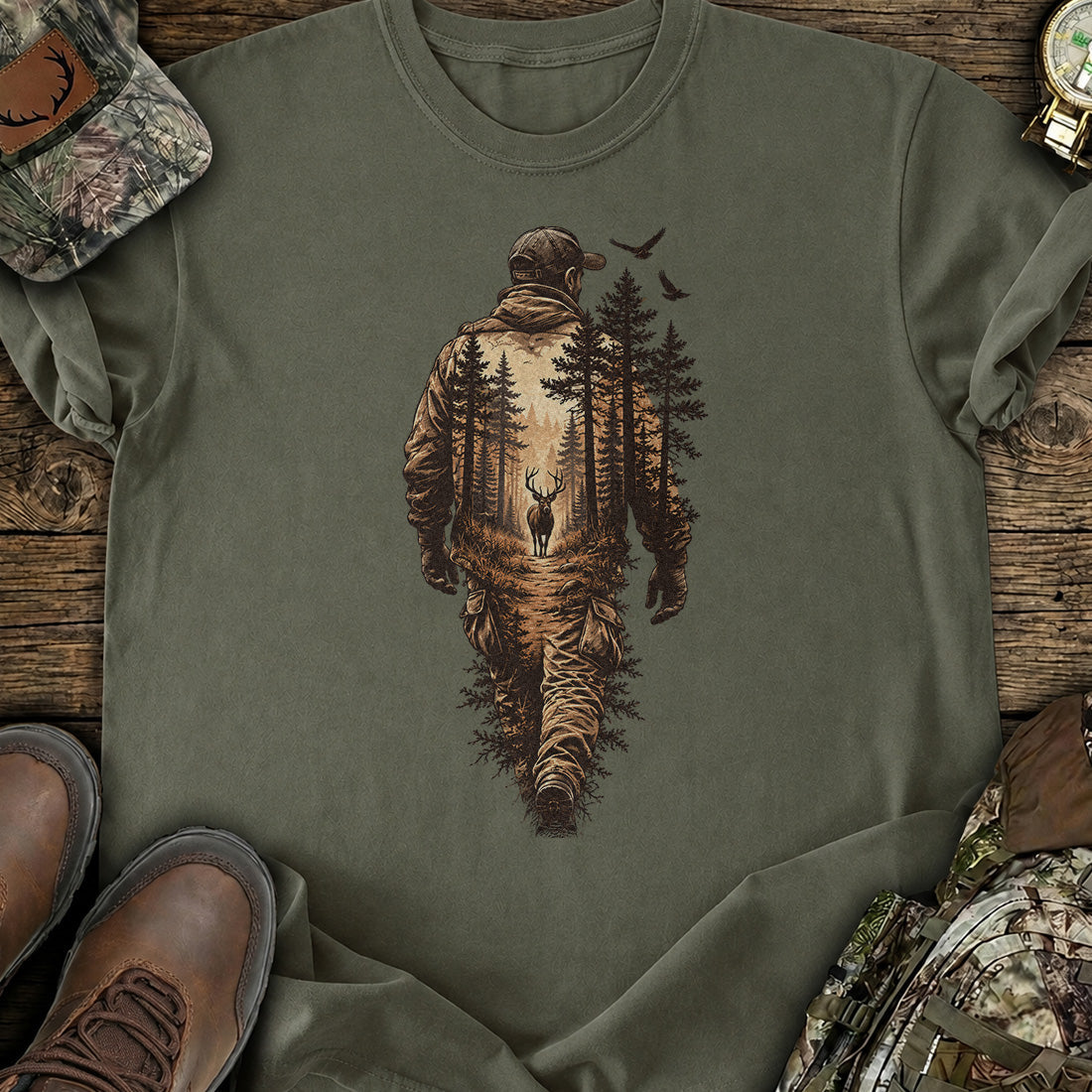 Whitetail Path T-Shirt product image 4