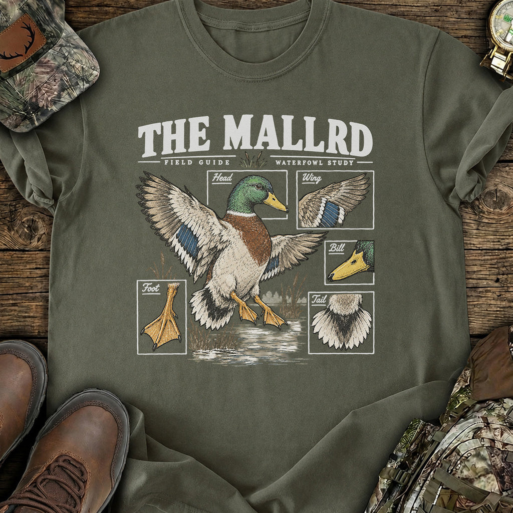Mallard Field Guide T-Shirt product image 1