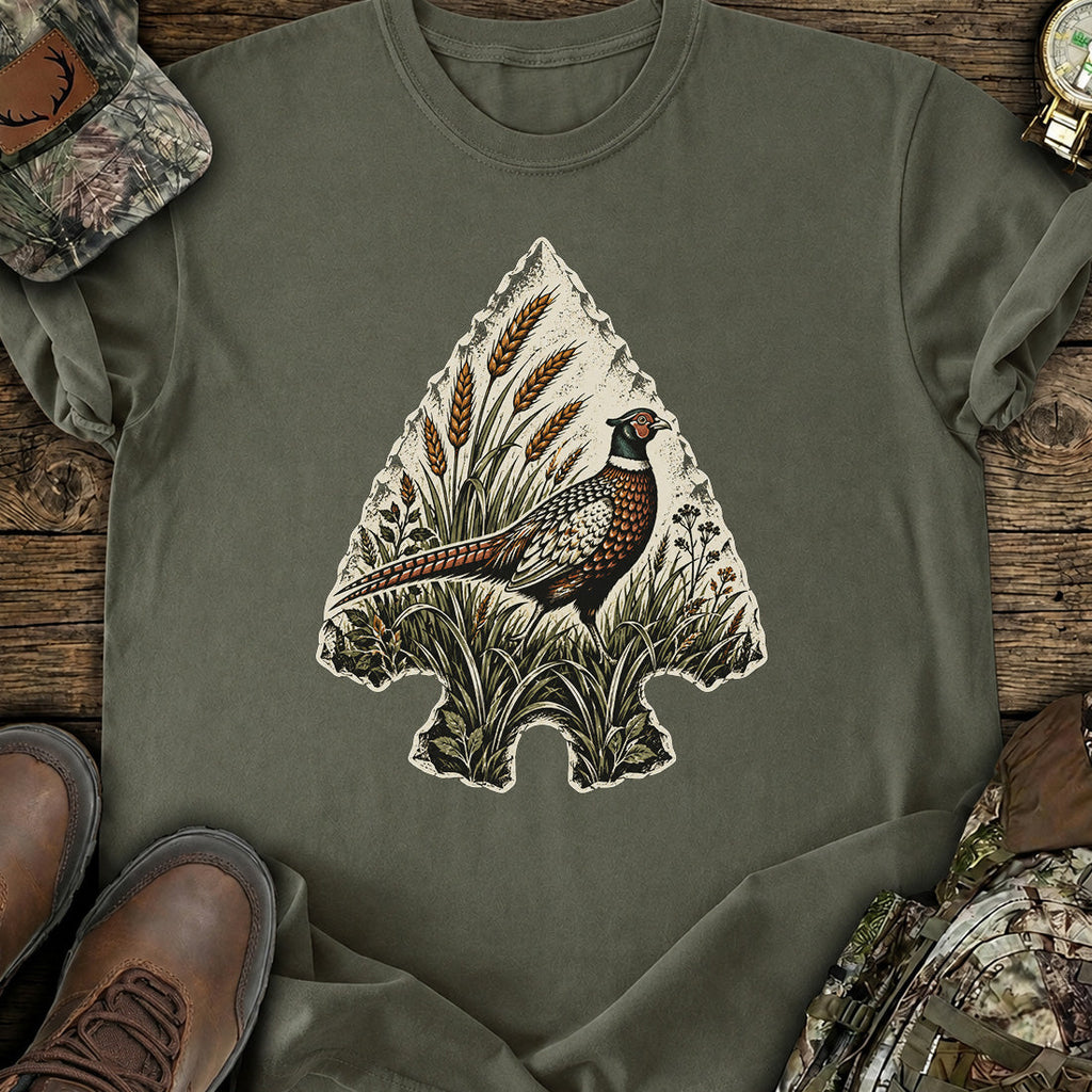Pheasant Prairie Hunt T-Shirt product image 5