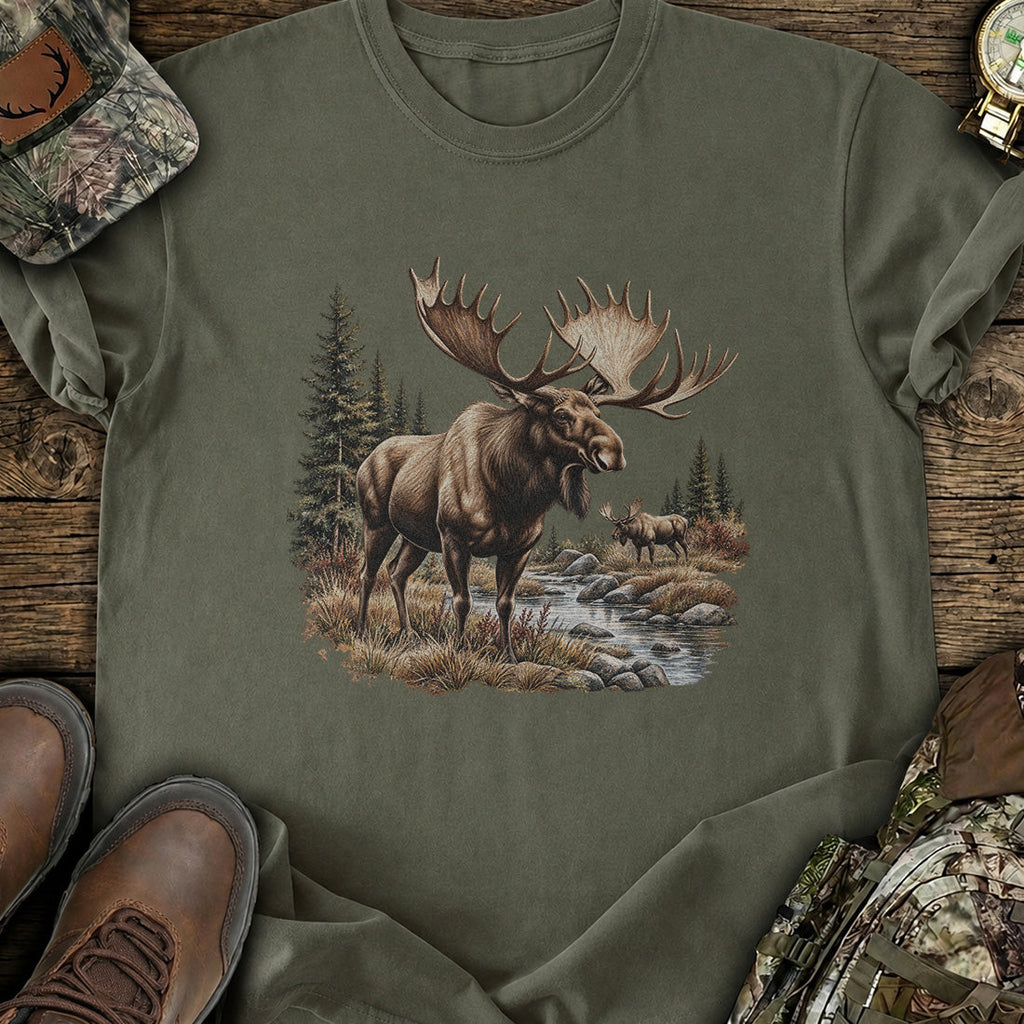 Wilderness Moose T-Shirt product image 4