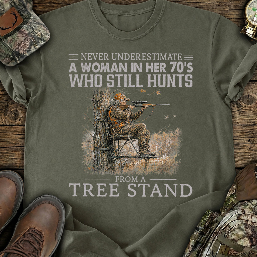 Timeless Huntress Tree Stand T-Shirt product image 3