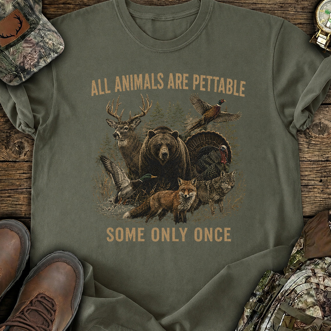 Wildlife Warning T-Shirt product image 4