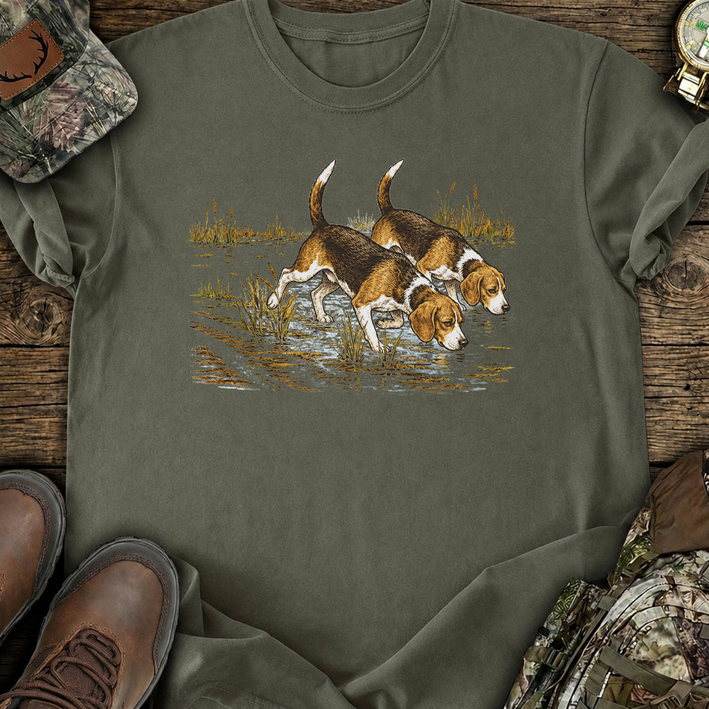 Beagle Hunting Trail T-Shirt product image 5