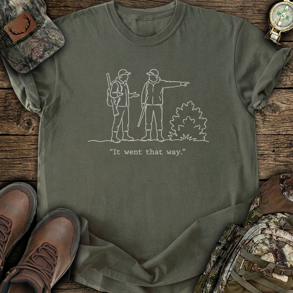 Hunting Buddy Humor T-Shirt product image 6