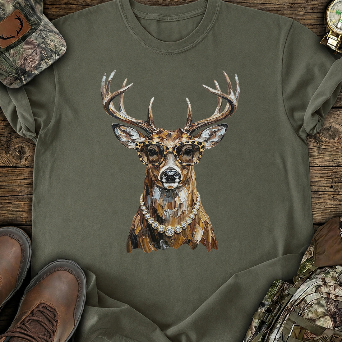 Buck Luxe Western T-Shirt product image 1