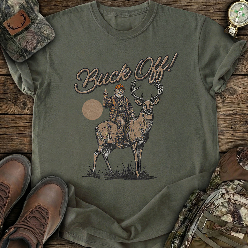Untamed Buck Off Spirit T-Shirt product image 7