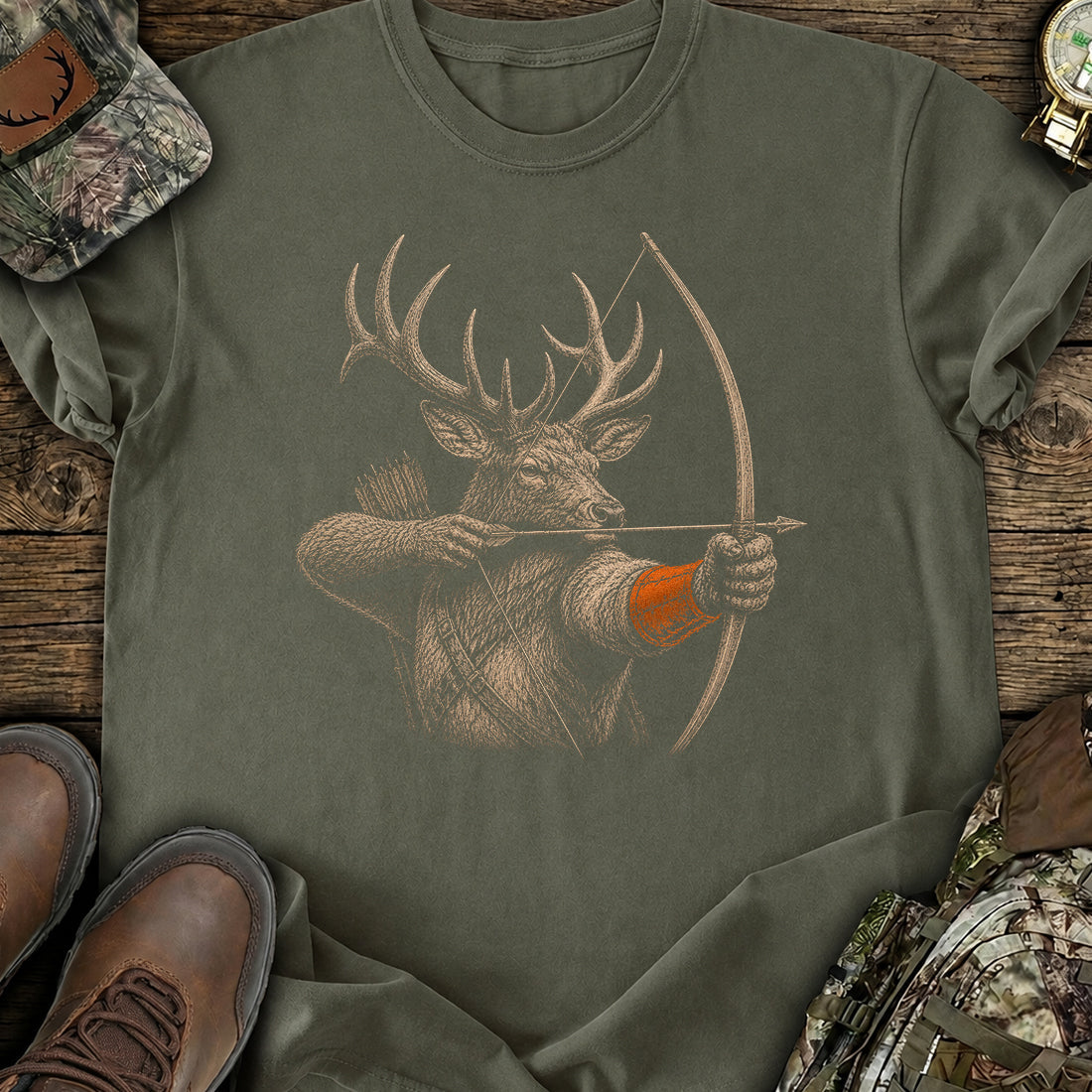 Bowhunter’s Oath T-Shirt product image 4
