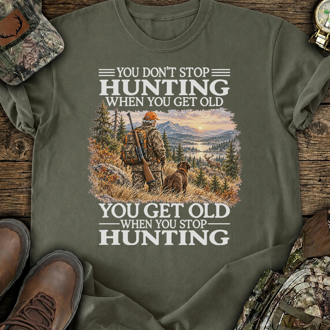 Hunt Forever Stay Wild T-Shirt product image 1