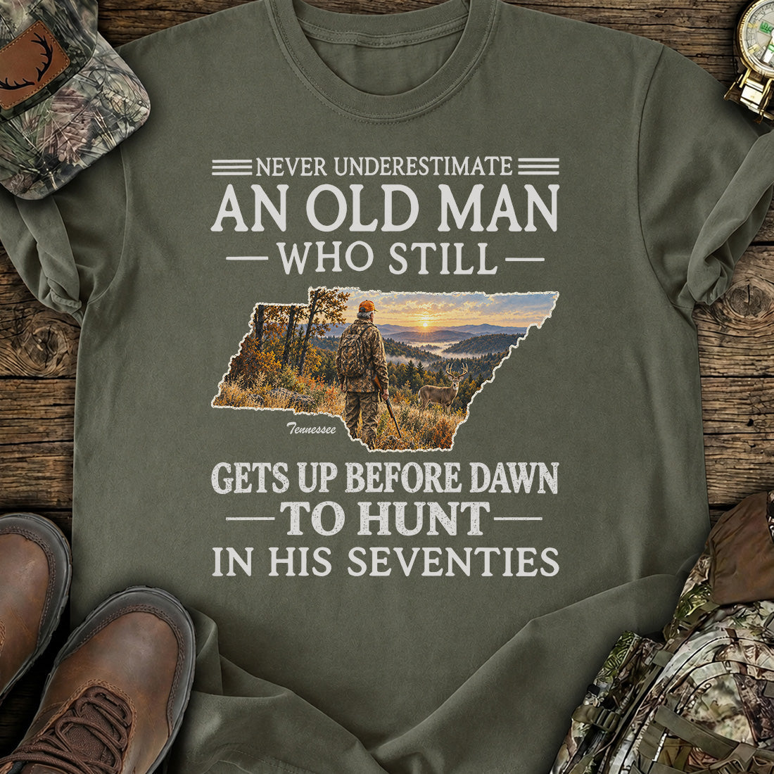 Tennessee Dawn Hunt T-Shirt product image 4