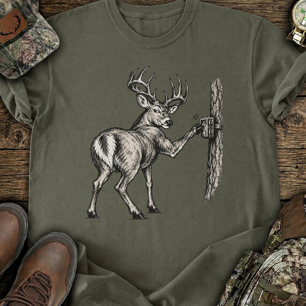 Trail Cam Buck T-Shirt product image 4