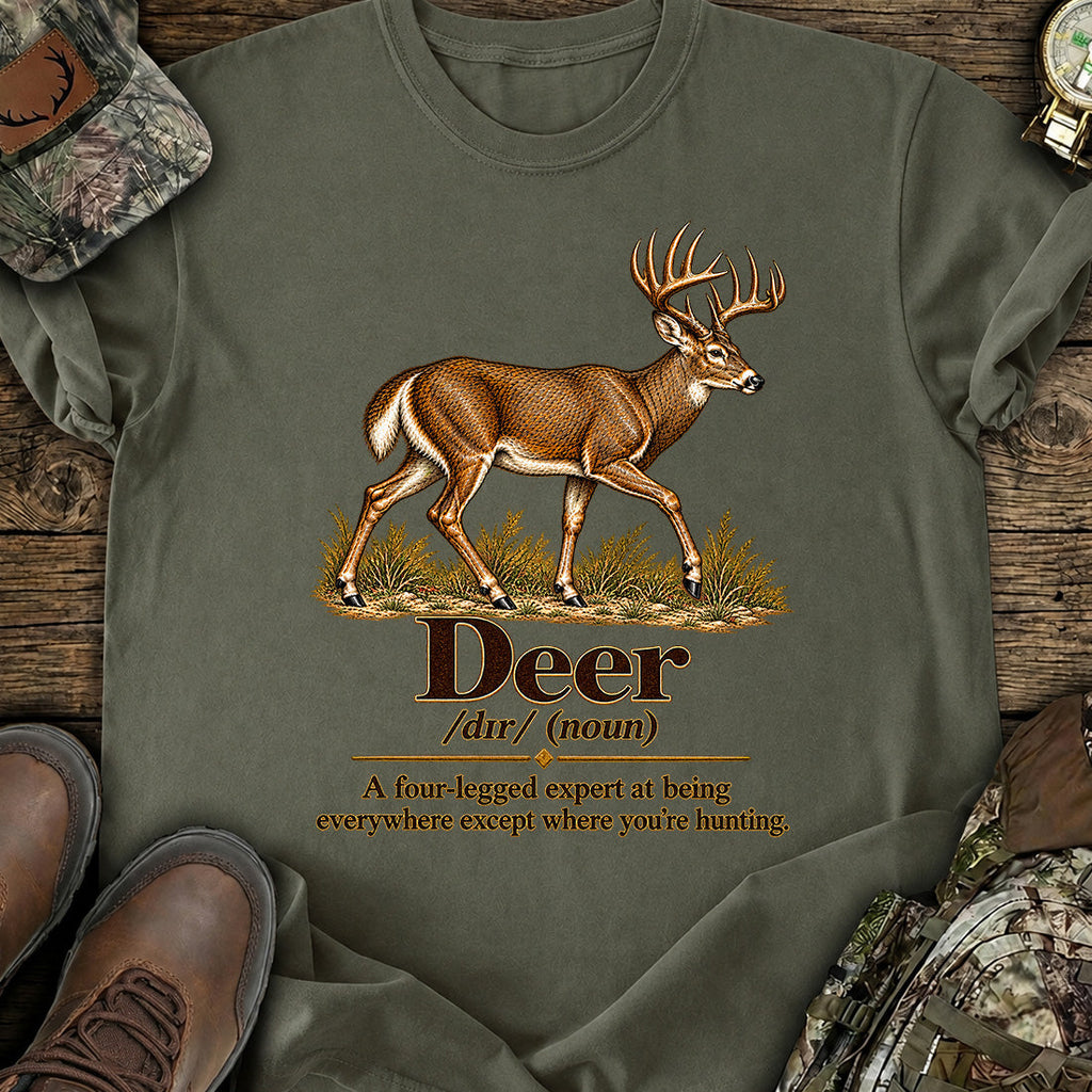 Funny Deer Definition T-Shirt product image 1