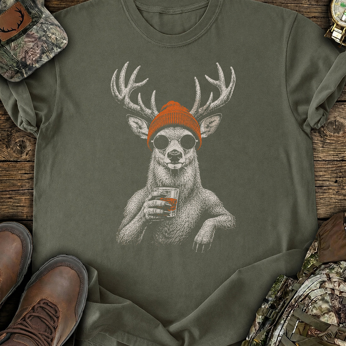 Whiskey Buck Spirit T-Shirt product image 4