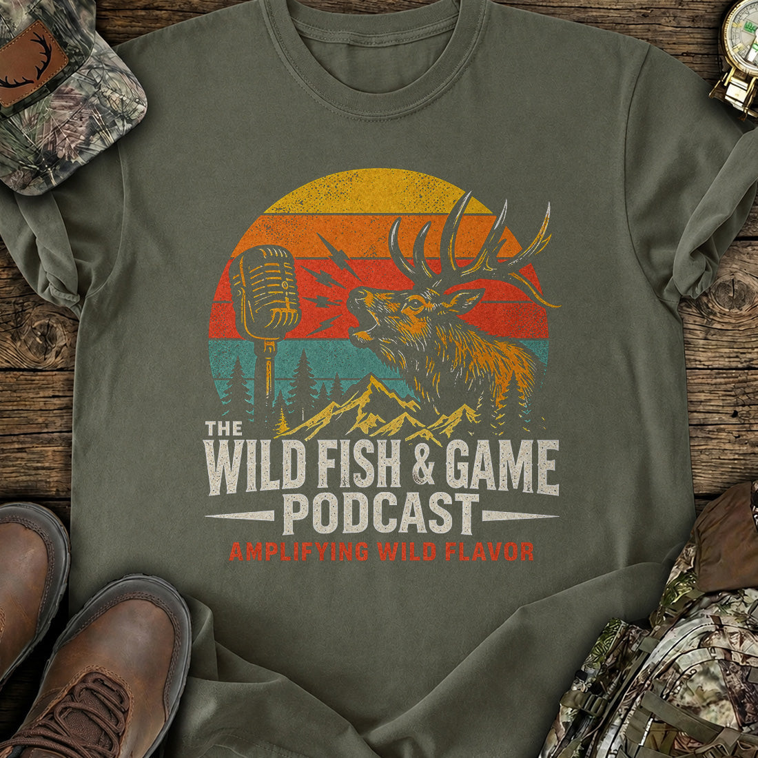 Wild Game Radio Vibes T-Shirt product image 3