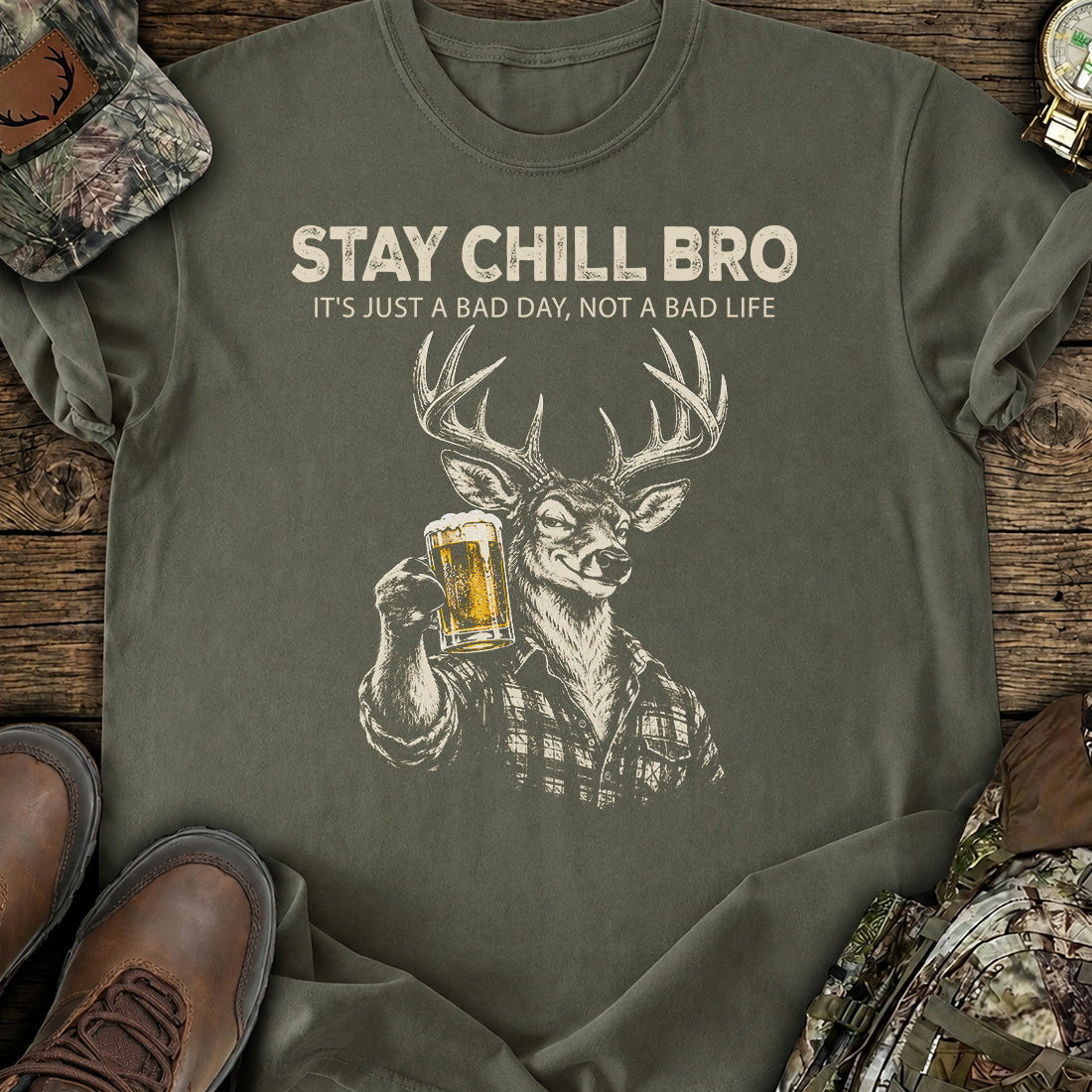 Chill Buck Spirit T-Shirt product image 5