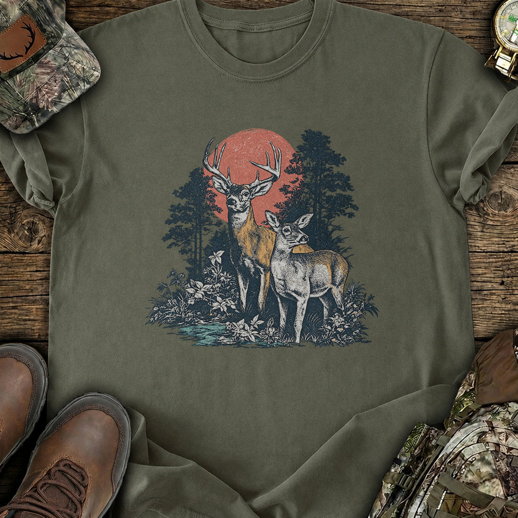Moonlit Whitetail T-Shirt product image 4