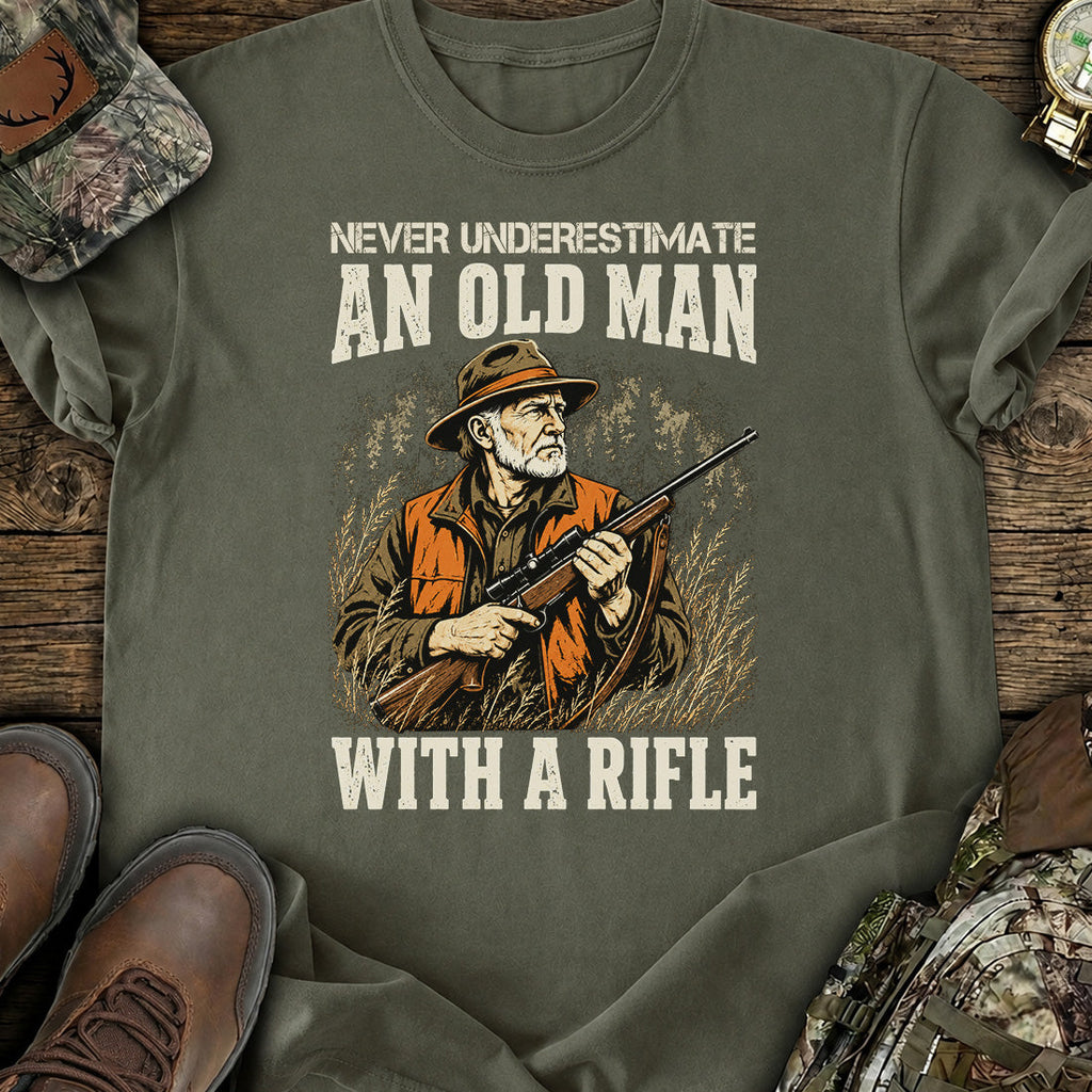 Vintage Rifle Hunter T-Shirt product image 4