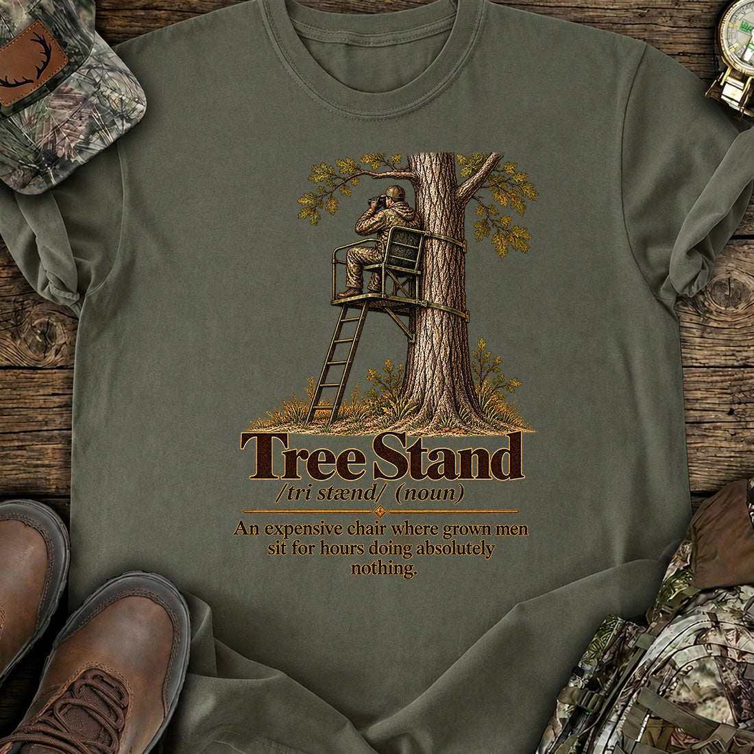 Tree Stand Definition T-Shirt product image 4