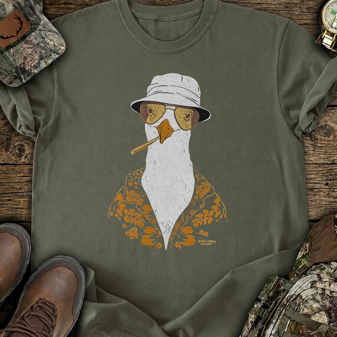 Fear and Loathing Goose T-Shirt product image 4