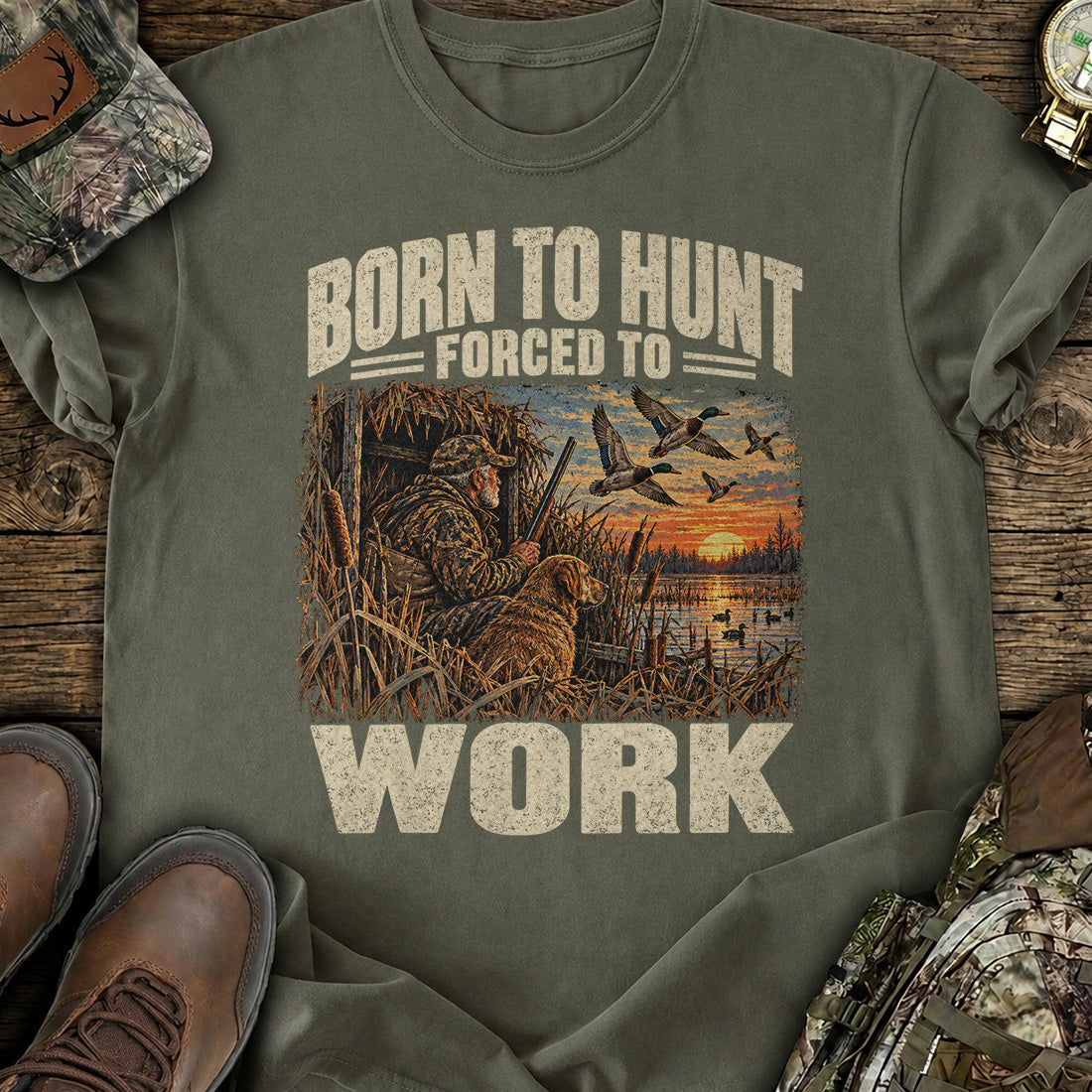 Born to Hunt T-Shirt product image 4