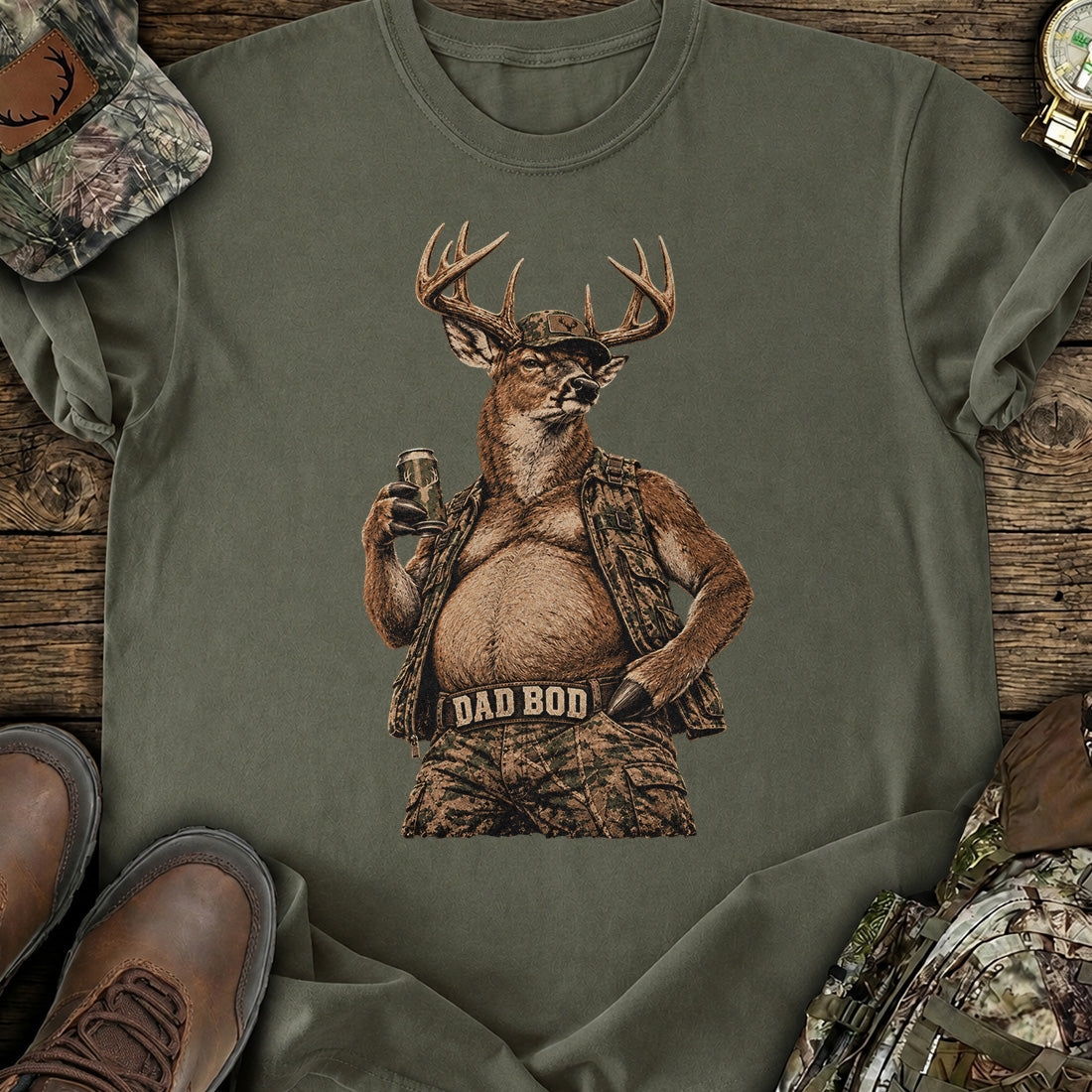 Buck Dad Energy T-Shirt product image 1