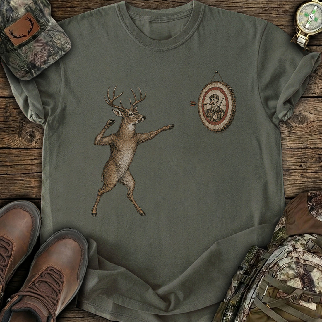 Buck Strikes Back T-Shirt product image 2
