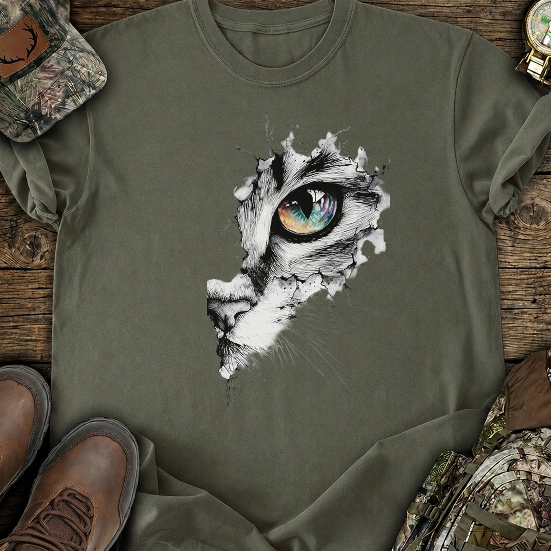 Prism Soul Cat T-Shirt product image 3