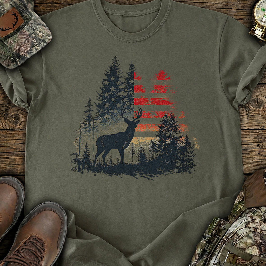 American Whitetail T-Shirt product image 1