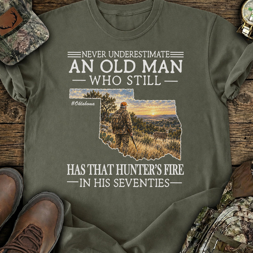 Oklahoma Hunter Fire T-Shirt product image 7