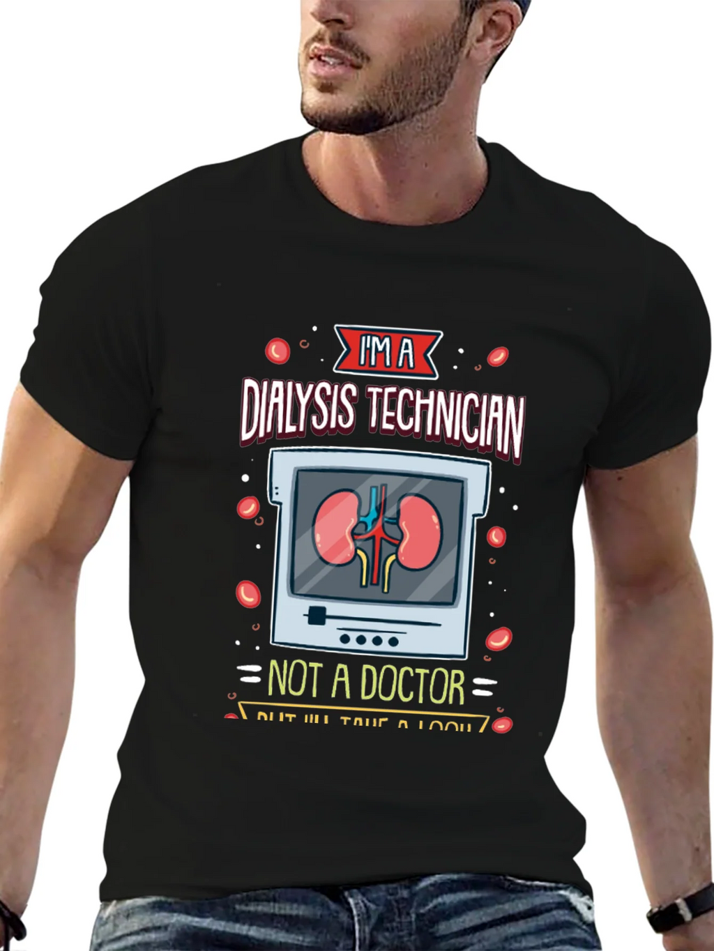 Dialysis Technician T-Shirt - Funny Medical Tee product image 6