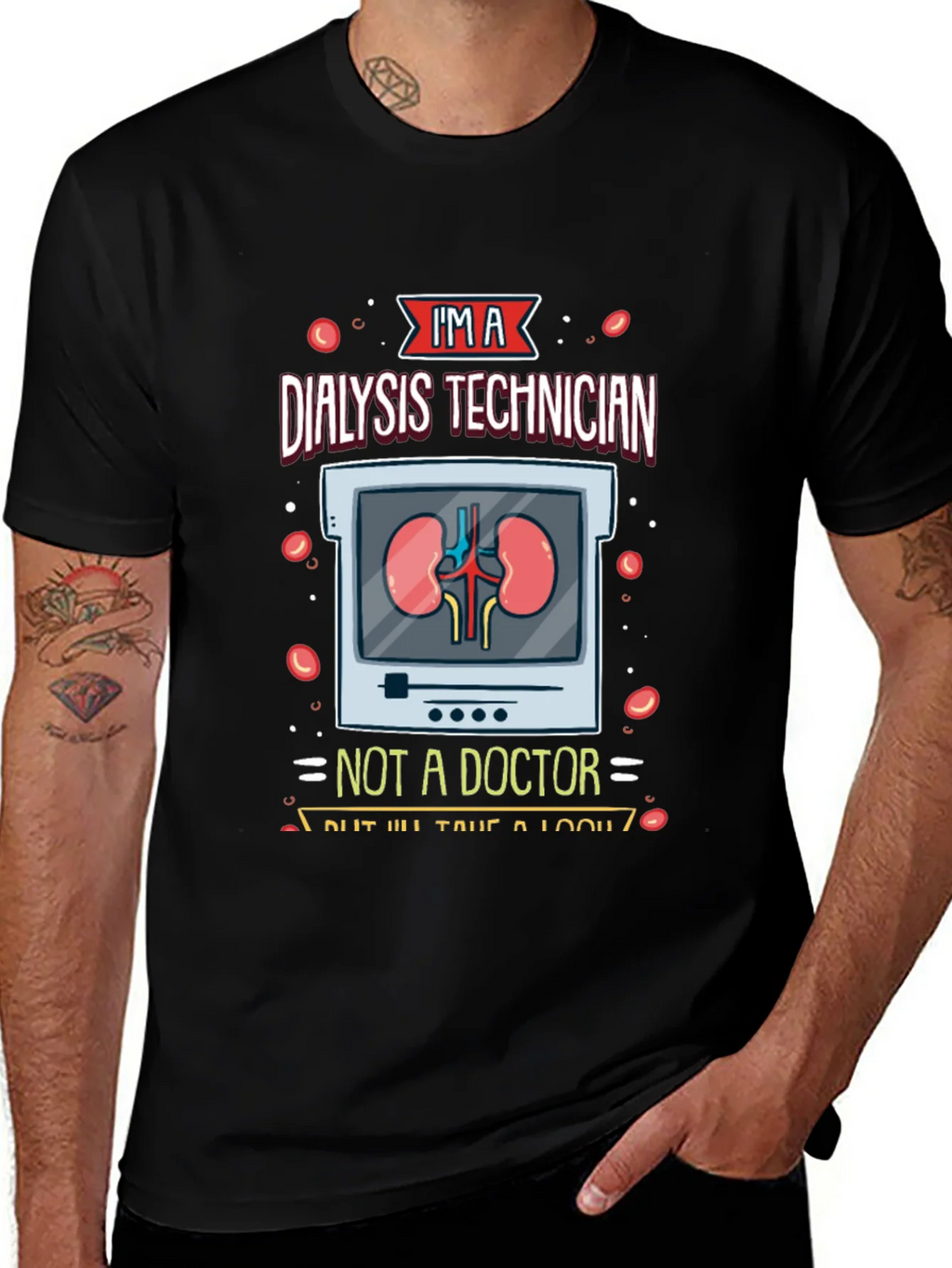 Dialysis Technician T-Shirt - Funny Medical Tee product image 1