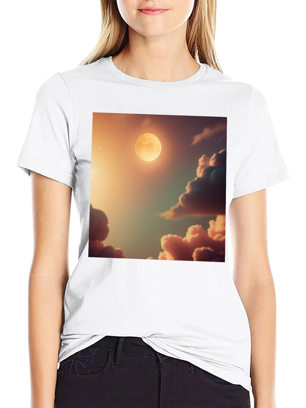 Moonlit Dreams Tee - Celestial Comfort product image 8