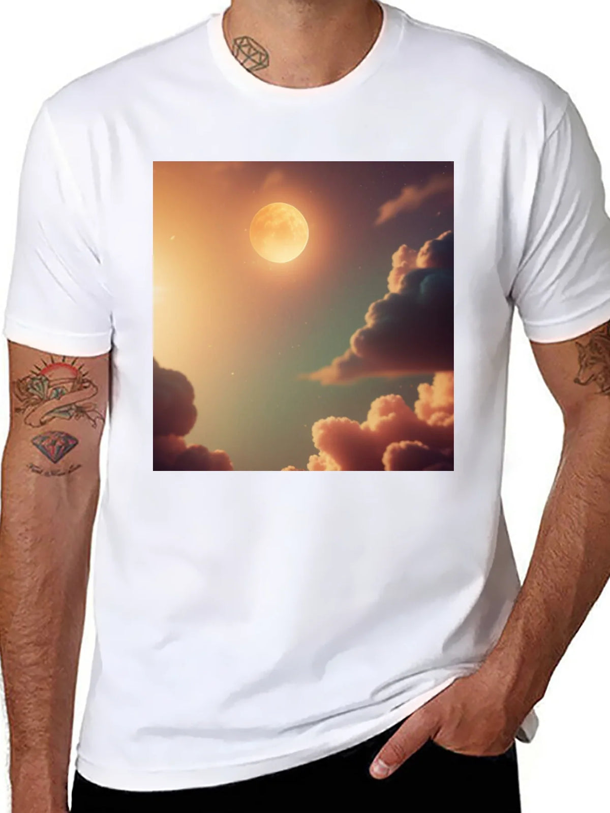 Moonlit Dreams Tee - Celestial Comfort product image 7