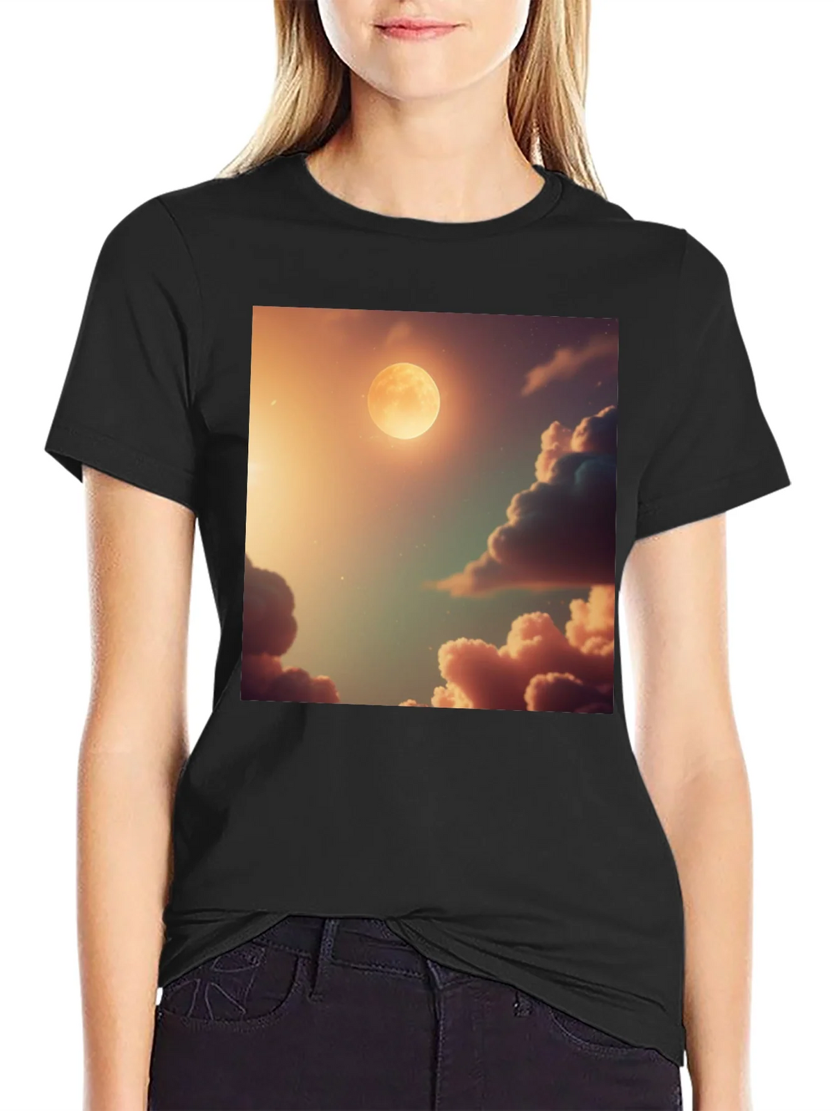 Moonlit Dreams Tee - Celestial Comfort product image 2