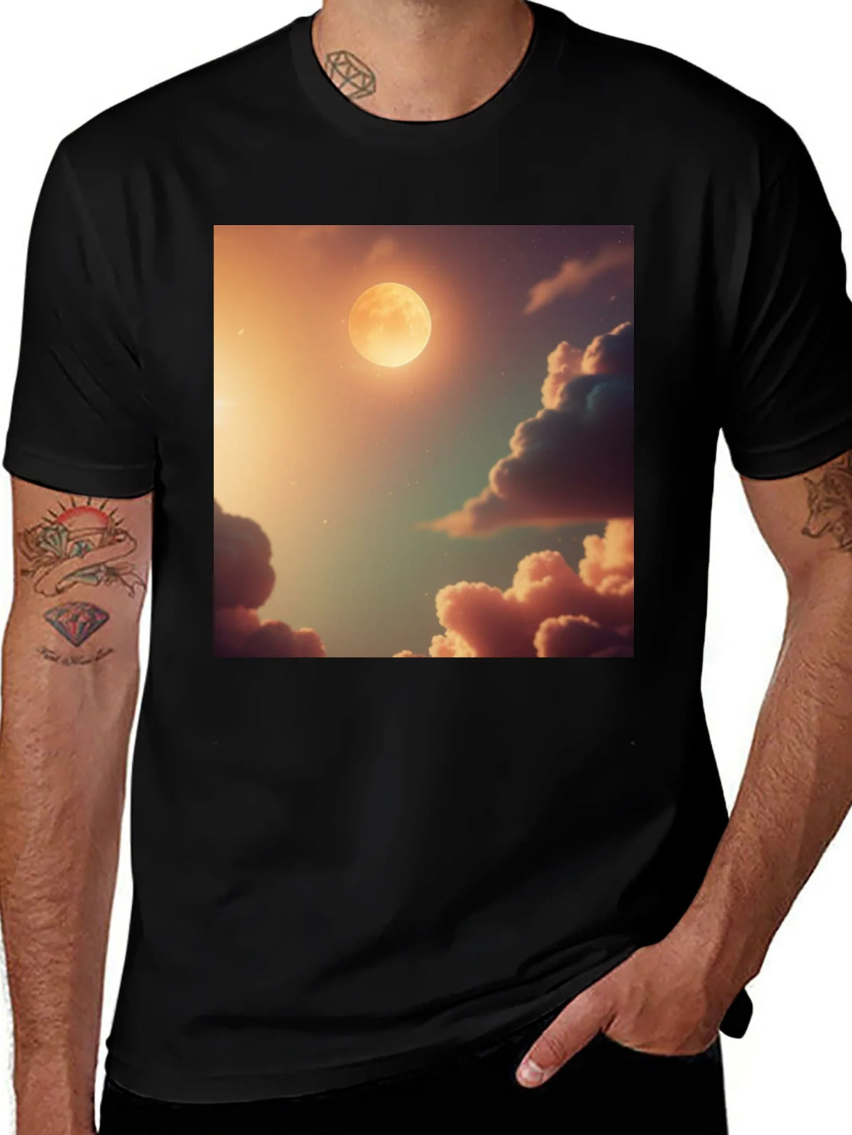 Moonlit Dreams Tee - Celestial Comfort product image 1