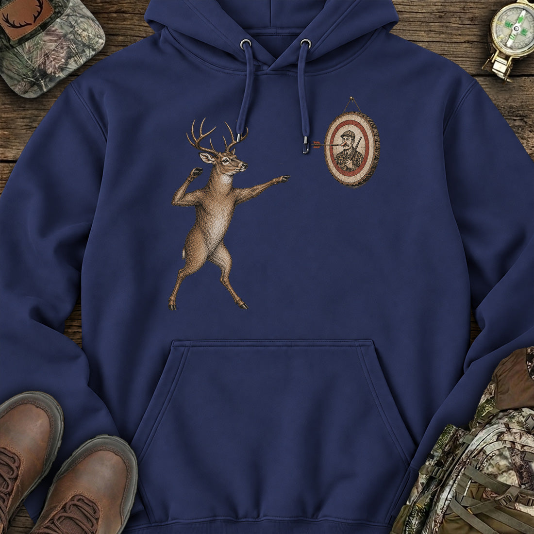 Hunter Becomes Hunted Hoodie product image 5