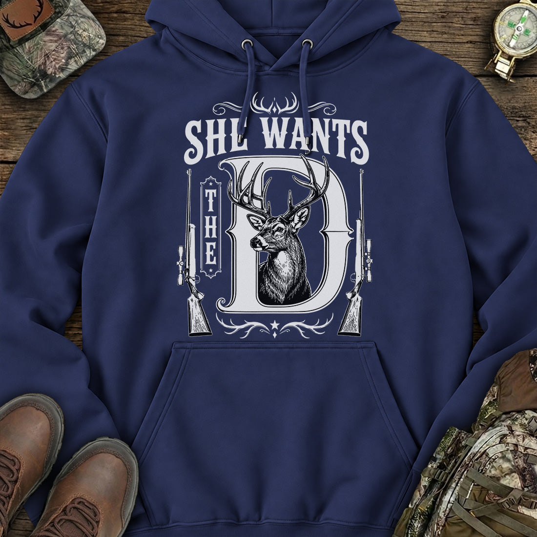She Wants The Buck Hoodie product image 1