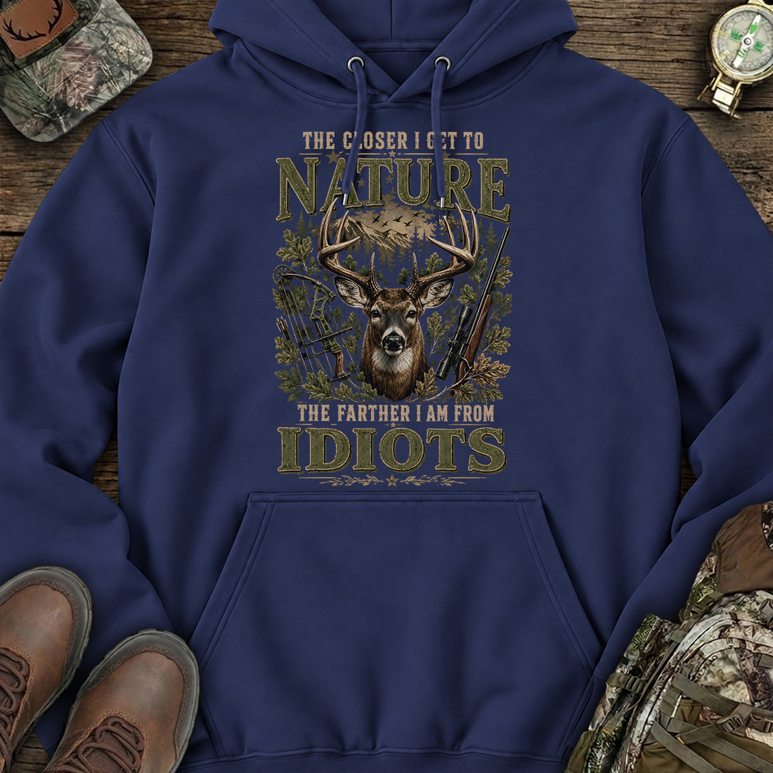 Nature Over Noise Hoodie product image 6