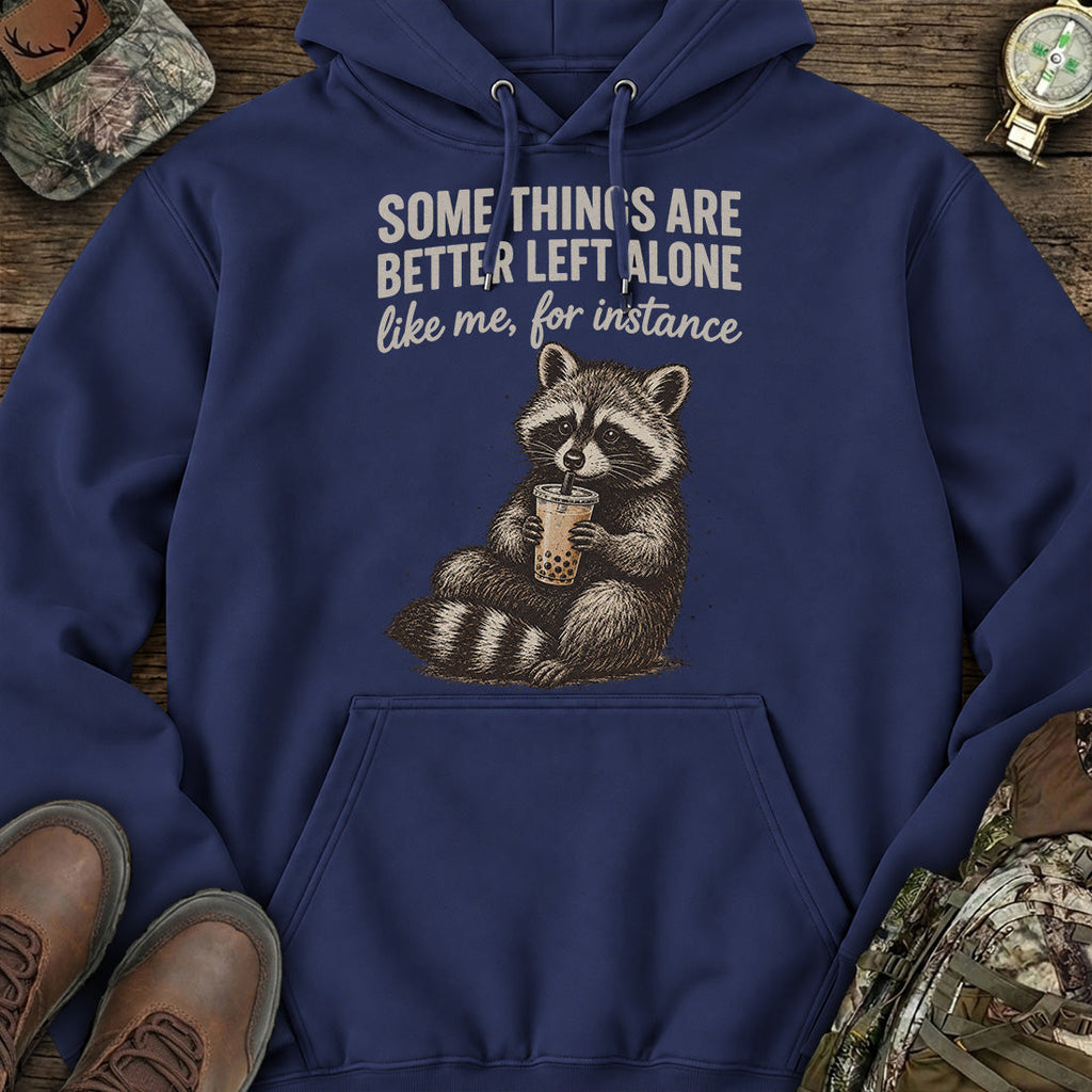 Leave Me Alone Raccoon Hoodie product image 5