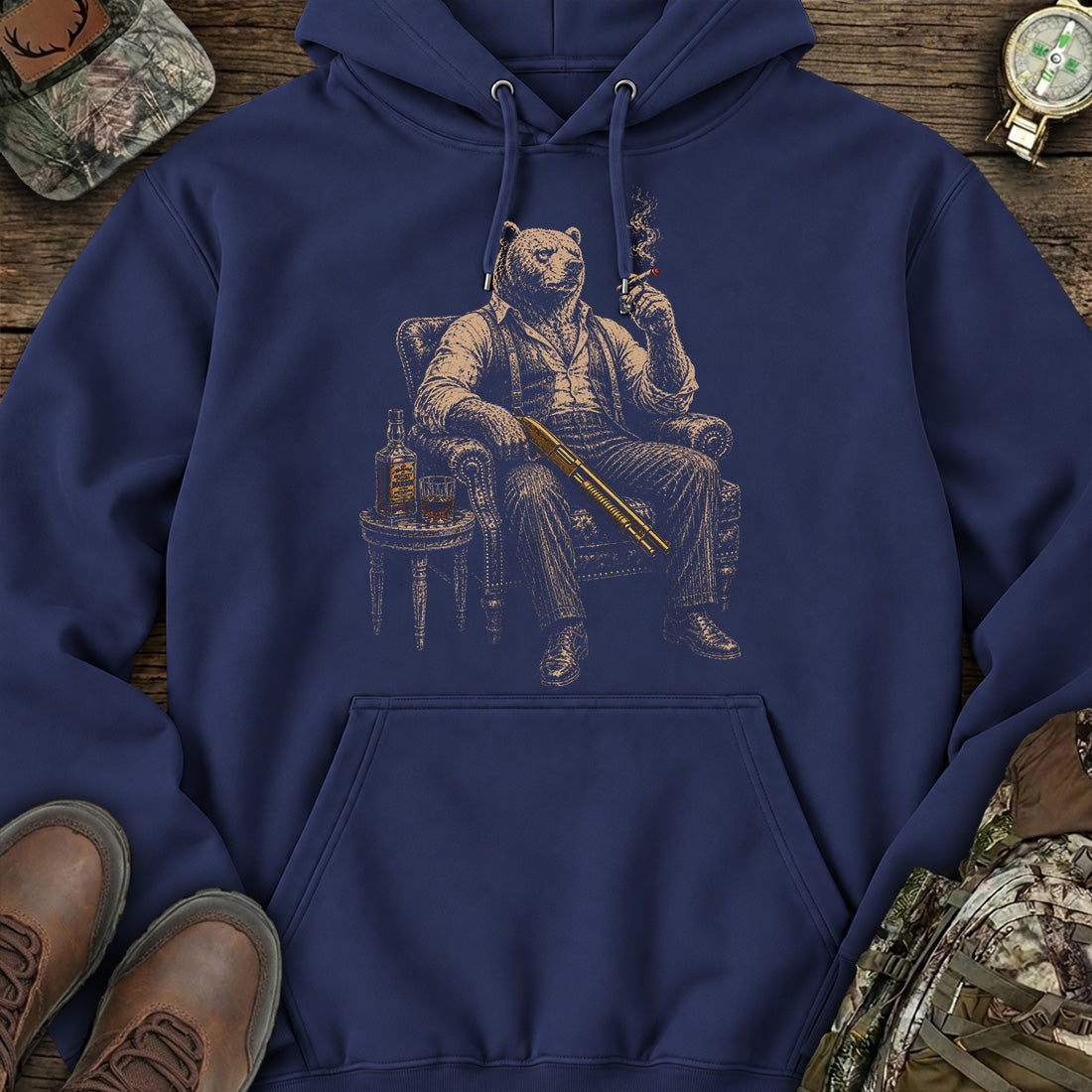 Gentleman Grizzly Hoodie product image 2