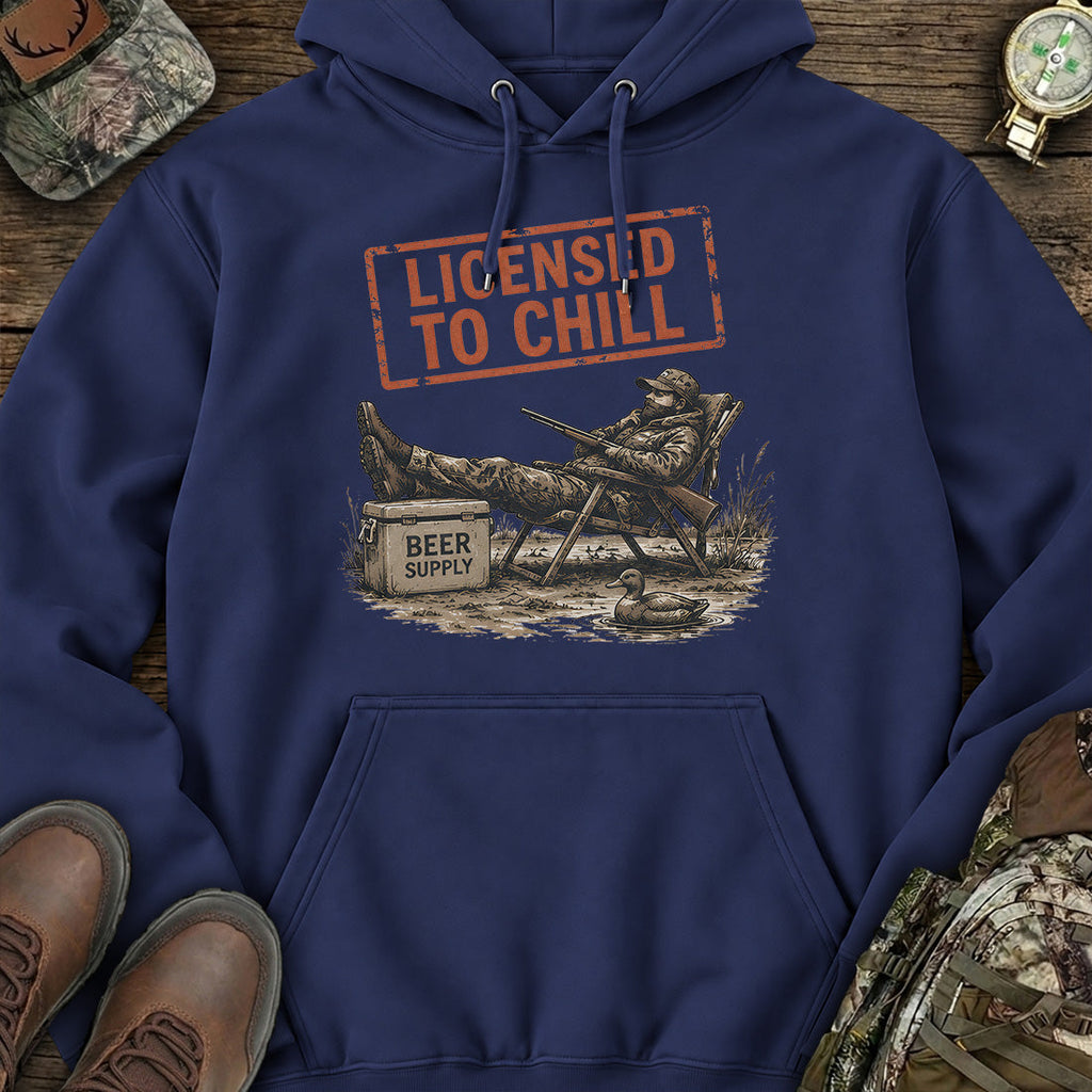 Licensed To Chill Hoodie product image 6